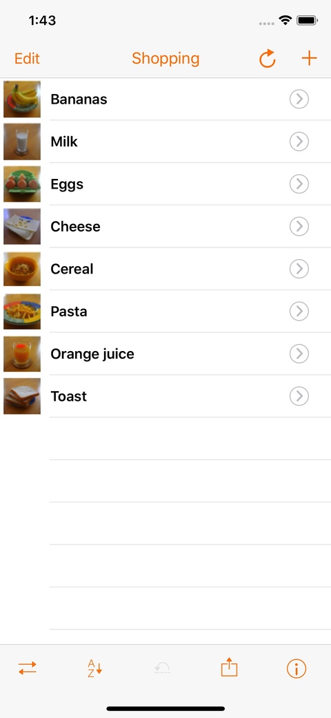 It's on my list – screenshot